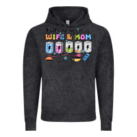 Vintage Black battery life of a wife & mom Vintage Hoodie - JahusDesignShop
