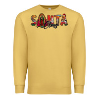 Antique Gold santa claus lady of guadalupe Premium Sweatshirt - Jasminsmagicworld