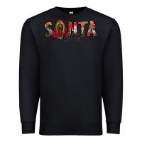 Black santa claus lady of guadalupe Premium Sweatshirt - Jasminsmagicworld