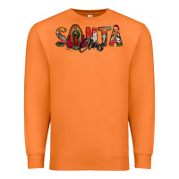 Carrot santa claus lady of guadalupe Premium Sweatshirt - Jasminsmagicworld