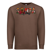 Chestnut santa claus lady of guadalupe Premium Sweatshirt - Jasminsmagicworld