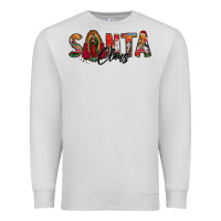 Dove Grey santa claus lady of guadalupe Premium Sweatshirt - Jasminsmagicworld