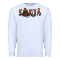 White santa claus lady of guadalupe Premium Sweatshirt - Jasminsmagicworld