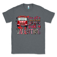 Charcoal Heather I've got bus full of Valentine Classic Tee - RacoonDesign