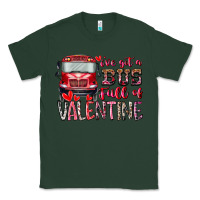 Sports Green I've got bus full of Valentine Classic Tee - RacoonDesign