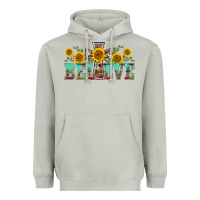 Moon Dust western believe sunflowers flowers Heavyweight Hoodie - BarkalooDesign