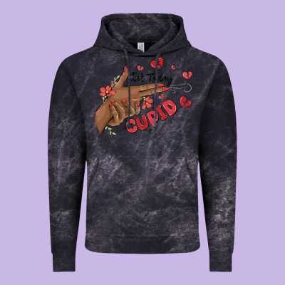 Vintage Hoodie not today cupid