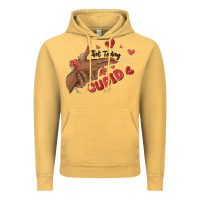 Vintage Mustard not today cupid Vintage Hoodie - MaliasSmallBusiness