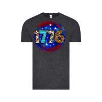 Vintage Black western 1776 4th of july billie wilder Vintage Tee - texasbilliewilder