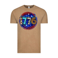 Vintage Coffee western 1776 4th of july billie wilder Vintage Tee - texasbilliewilder