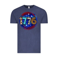Vintage Denim western 1776 4th of july billie wilder Vintage Tee - texasbilliewilder
