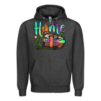 Charcoal Heather home camp Zipper Hoodie - JahusDesignShop