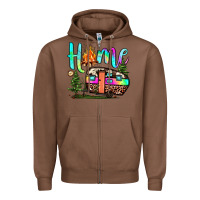 Chestnut home camp Zipper Hoodie - JahusDesignShop