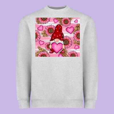 Heavyweight Sweatshirt valentines day gnomes