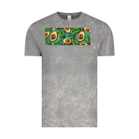 Cloud Rock avacado with turquoise and leopard background 11 oz mug Vintage Tee - BarkalooDesign