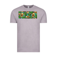Avacado With Turquoise And Leopard Background 11 Oz Mug Vintage Tee | Teevron