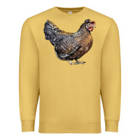 Antique Gold Cream Legbar Chicken Premium Sweatshirt - LillyAllenDesigns
