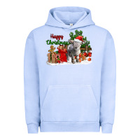 Pigment Grape Ice happy christmas southdown baby sheep Urban Hoodie - LillyAllenDesigns