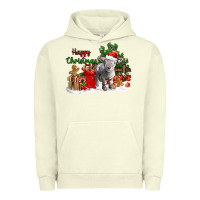 Pigment Pistachio happy christmas southdown baby sheep Urban Hoodie - LillyAllenDesigns
