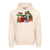 Sandshell happy christmas southdown baby sheep Urban Hoodie - LillyAllenDesigns