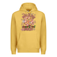 Antique Gold mrs claus gingerbread bakery Premium Hoodie - MaliasSmallBusiness