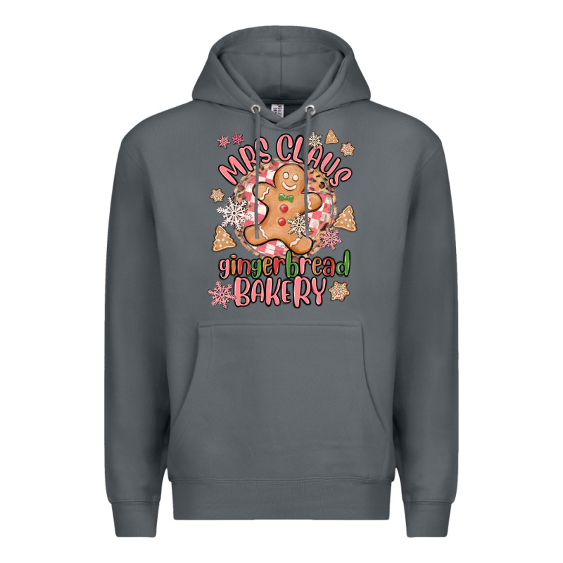 Mrs Claus Gingerbread Bakery Premium Hoodie by MaliasSmallBusiness | Teevron