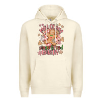 Sandshell mrs claus gingerbread bakery Premium Hoodie - MaliasSmallBusiness