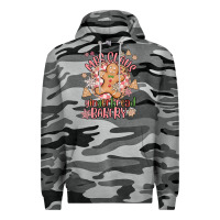 Slate Camo mrs claus gingerbread bakery Premium Hoodie - MaliasSmallBusiness