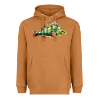 Meerkat Perch Fish Heavyweight Hoodie - LillyAllenDesigns