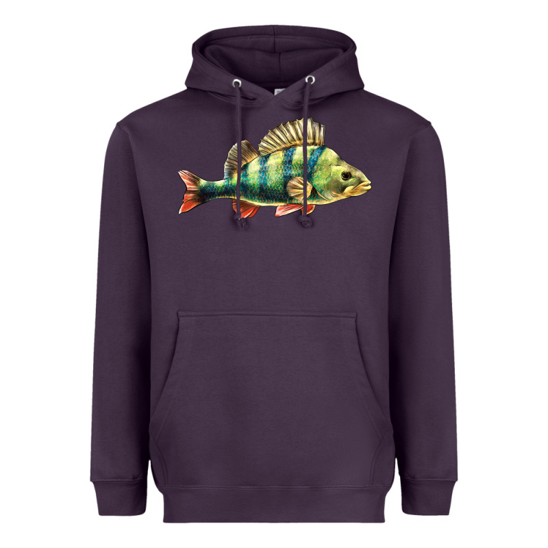 Perch Fish Heavyweight Hoodie by LillyAllenDesigns | Teevron