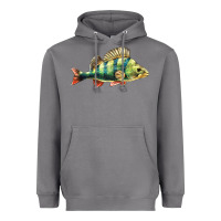 Storm Perch Fish Heavyweight Hoodie - LillyAllenDesigns