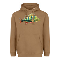 Toasted Coconut Perch Fish Heavyweight Hoodie - LillyAllenDesigns