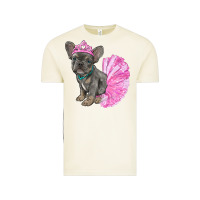Vintage Arctic balerina french bulldog with tutu Vintage Tee - RanaPortraitStore
