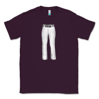 Plum baseball uniform pant fa element Classic Tee - FaDigitalArtStudio