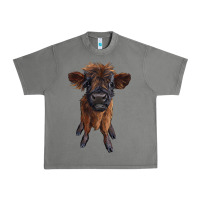 Tornado highland cow calf Urban Heavy Tee - RanaPortraitStore