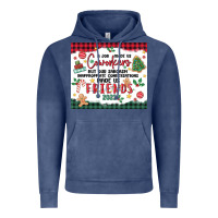 Vintage Denim christmas coworkers Vintage Hoodie - MaliasSmallBusiness