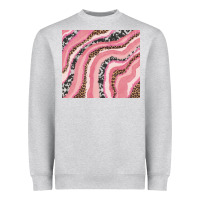 Heather Grey valentines day watercolor Heavyweight Sweatshirt - RanaPortraitStore
