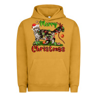 Pigment Peanut Butter maine coon cat merry christmas Urban Hoodie - LillyAllenDesigns