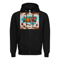 Black camp life Zipper Hoodie - JahusDesignShop