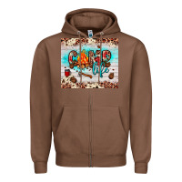Chestnut camp life Zipper Hoodie - JahusDesignShop