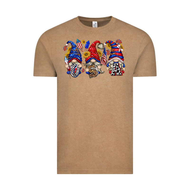 Usa With Gnome Billie Wilder Vintage Tee by texasbilliewilder | Teevron