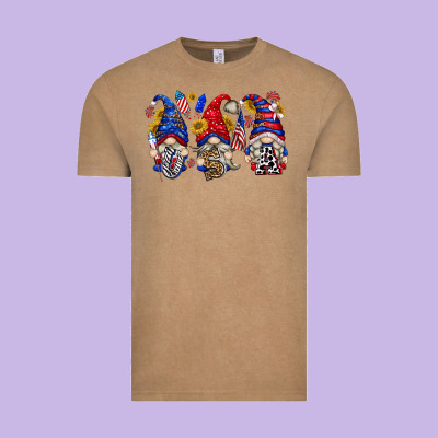 Vintage Tee usa with gnome billie wilder