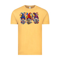 Vintage Mustard usa with gnome billie wilder Vintage Tee - texasbilliewilder