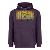 Plum western believe leopard aztek license plate template Heavyweight Hoodie - BarkalooDesign