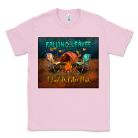 Bubblegum Pink falling leaves and nights like this mouse pad Classic Tee - BundleAndBundleShop