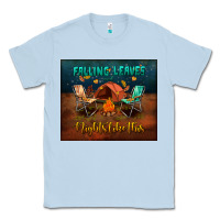 Dusty Blue falling leaves and nights like this mouse pad Classic Tee - BundleAndBundleShop