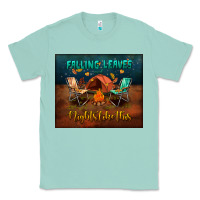 Seafoam falling leaves and nights like this mouse pad Classic Tee - BundleAndBundleShop