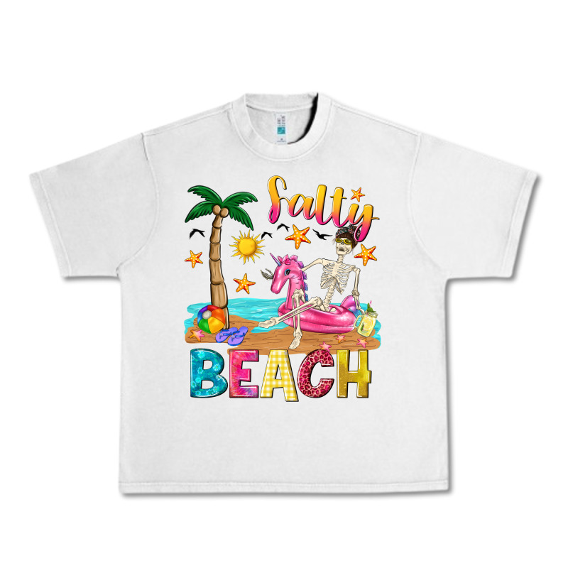 Salty Beach Urban Heavy Tee by texasbilliewilder | Teevron