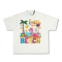 Pistachio salty beach Urban Heavy Tee - texasbilliewilder