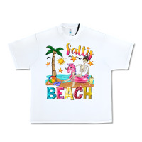 White salty beach Urban Heavy Tee - texasbilliewilder